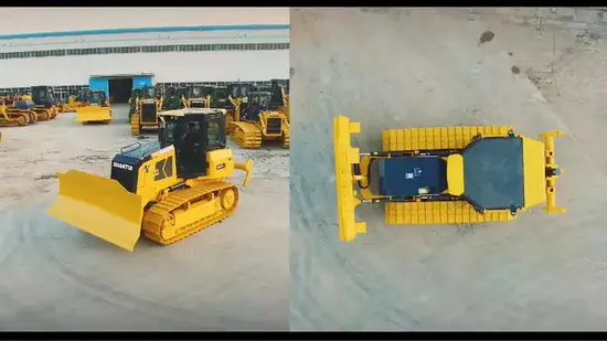 Bulldozer hydraulique chenillé fiable et durable du tracteur à chenilles Dh13K Bulldozer